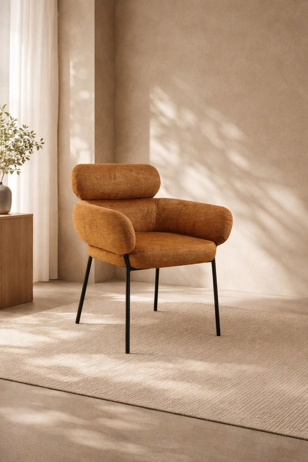 Tommy Franks Malin Dining Chair – Bella Amber - Image 4