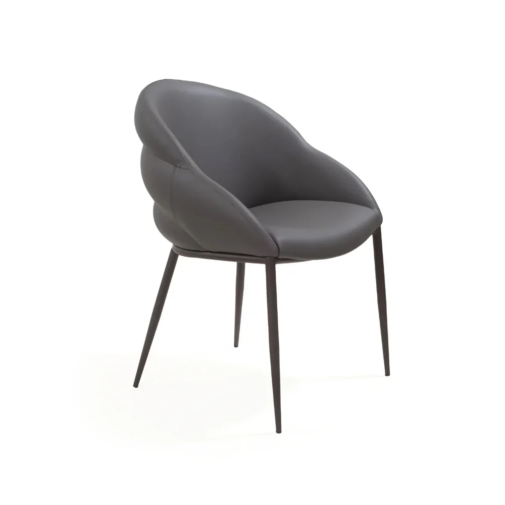 Tommy Franks Mayer Dining Chair – Dark Grey - Image 2