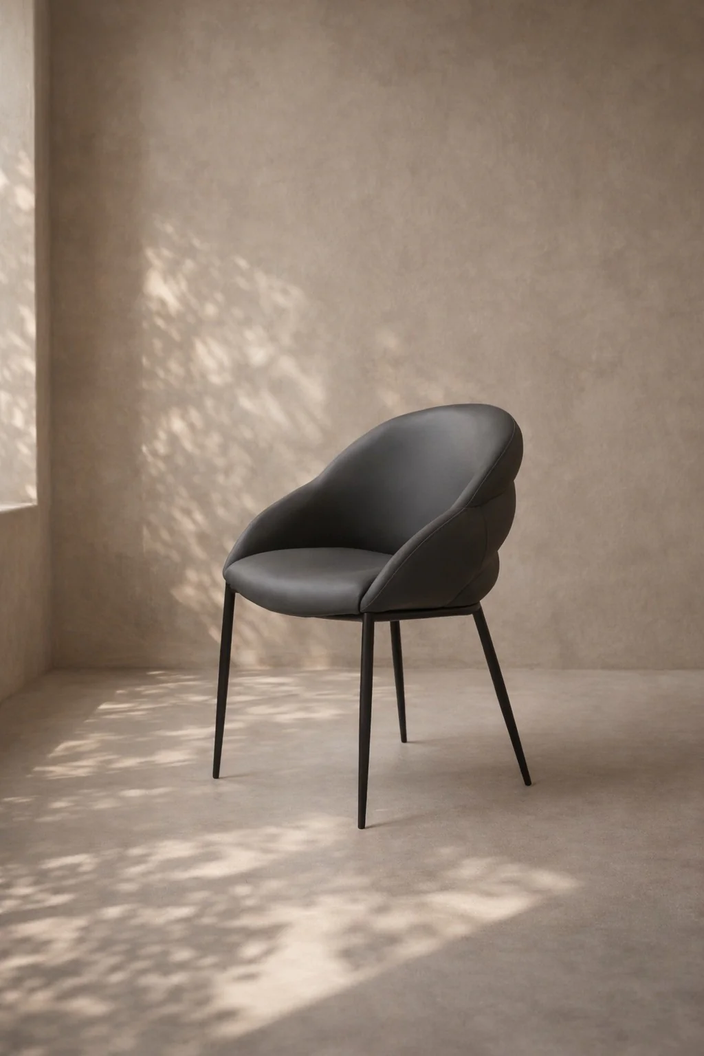 Tommy Franks Mayer Dining Chair – Dark Grey - Image 4