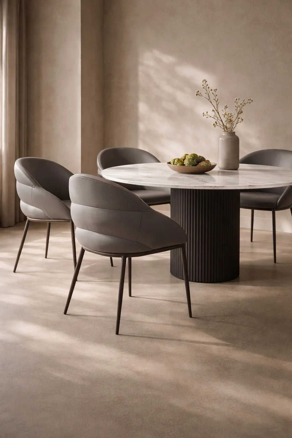 Tommy Franks Mayer Dining Chair – Dark Grey - Image 6