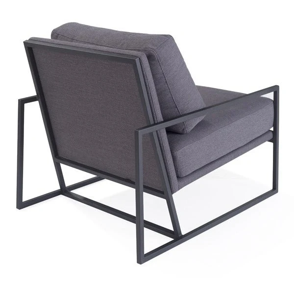 Tommy Franks Newell Lounge Chair – Charcoal - Image 3