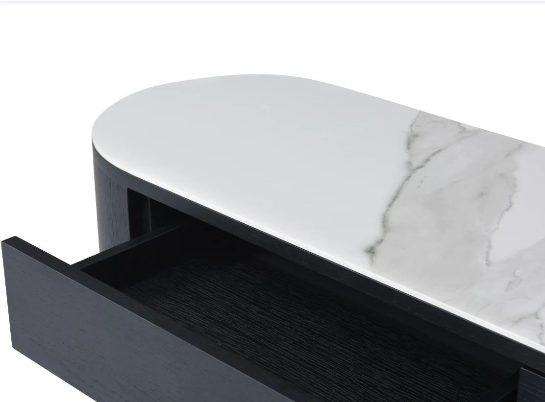 Tommy Franks Oakura Console Table – Black - Image 4