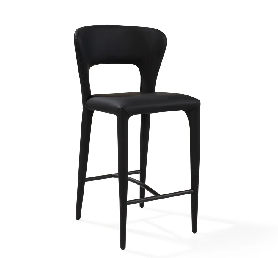 Tommy Franks Pari I Bar Stool - Mustang Black - Image 2