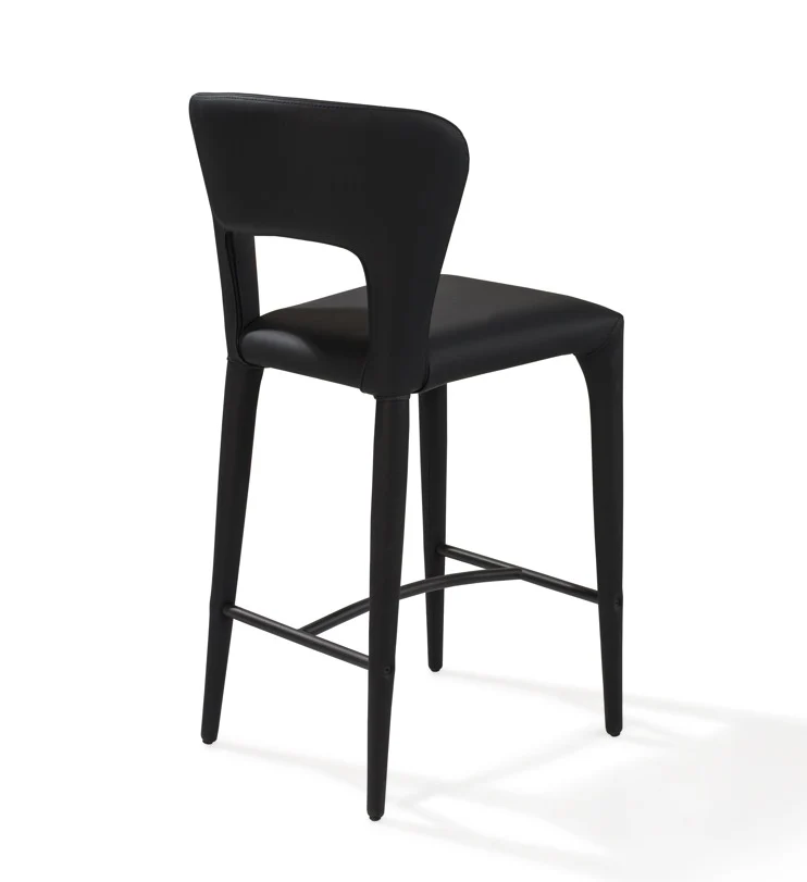 Tommy Franks Pari I Bar Stool - Mustang Black - Image 3