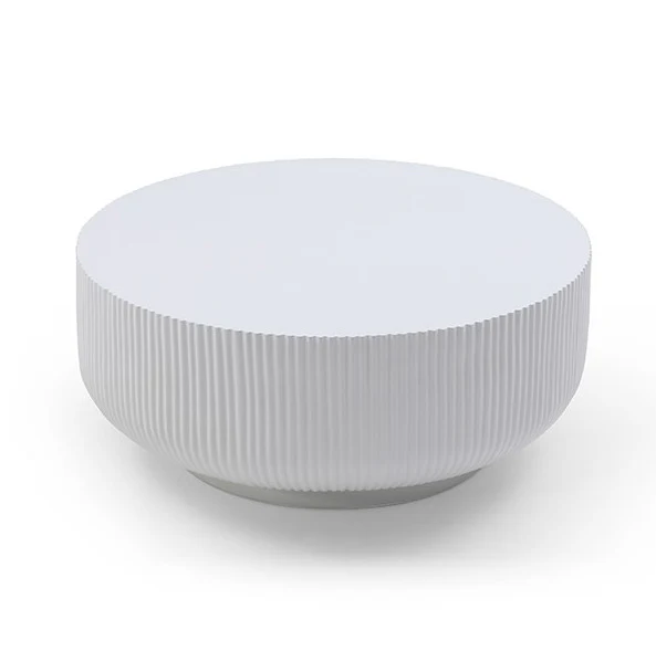 Tommy Franks Ridge Coffee Table - White - Image 2