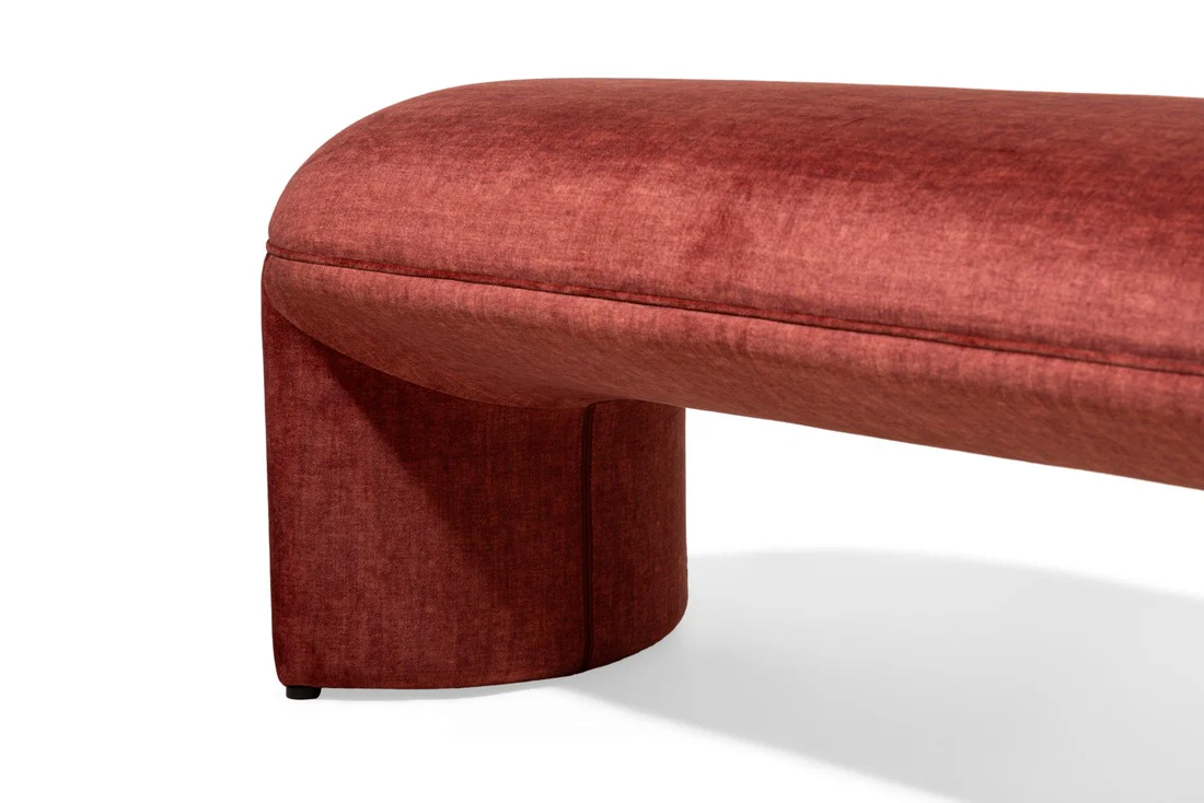 Tommy Franks Roxton Bench – Coral - Image 4