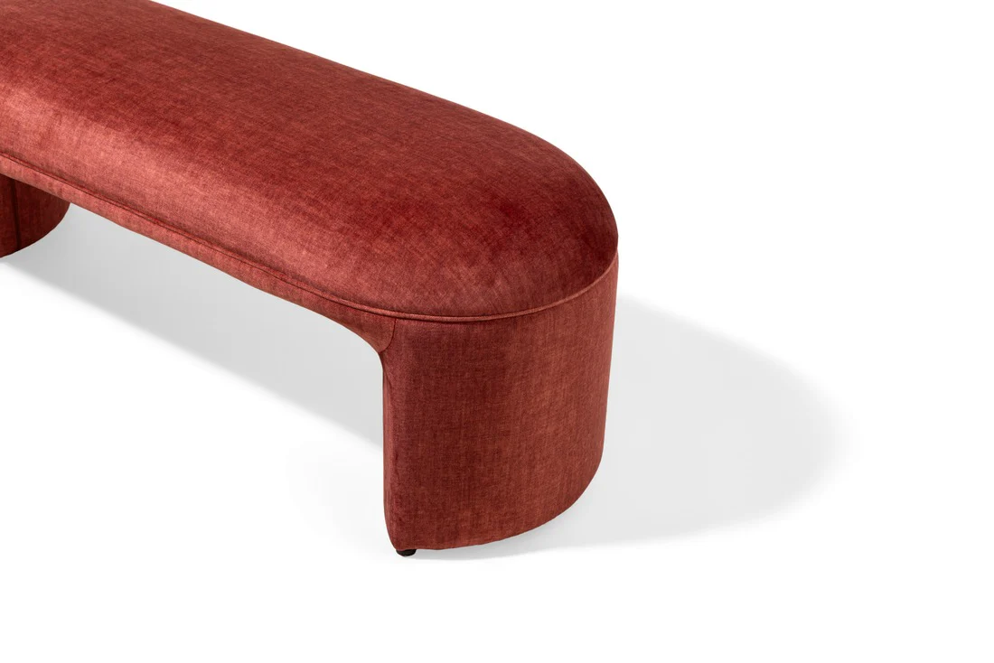 Tommy Franks Roxton Bench – Coral - Image 5