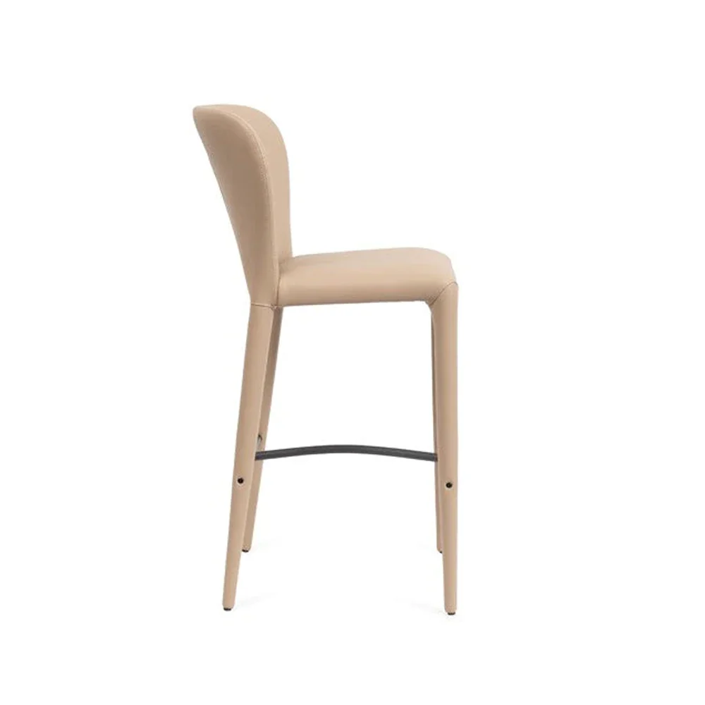Tommy Franks Sarzana Bar Stool – Dark Marble Fabric - Image 3