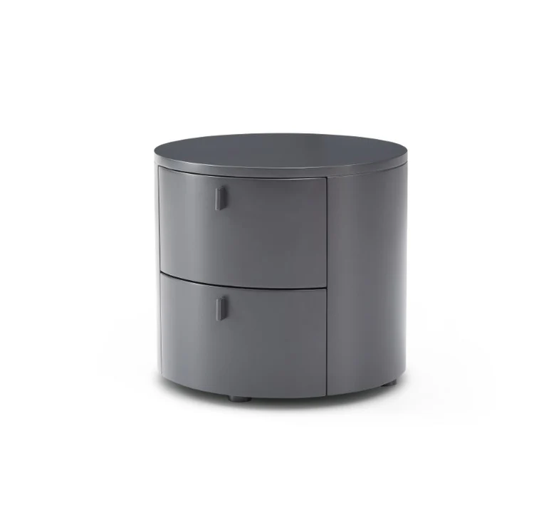 Tommy Franks Sims Bedside Table – Matte Anthracite - Image 2