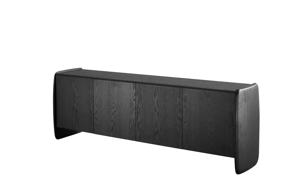 Tommy Franks Underline Buffet – Black Oak – 4 Doors - Image 2