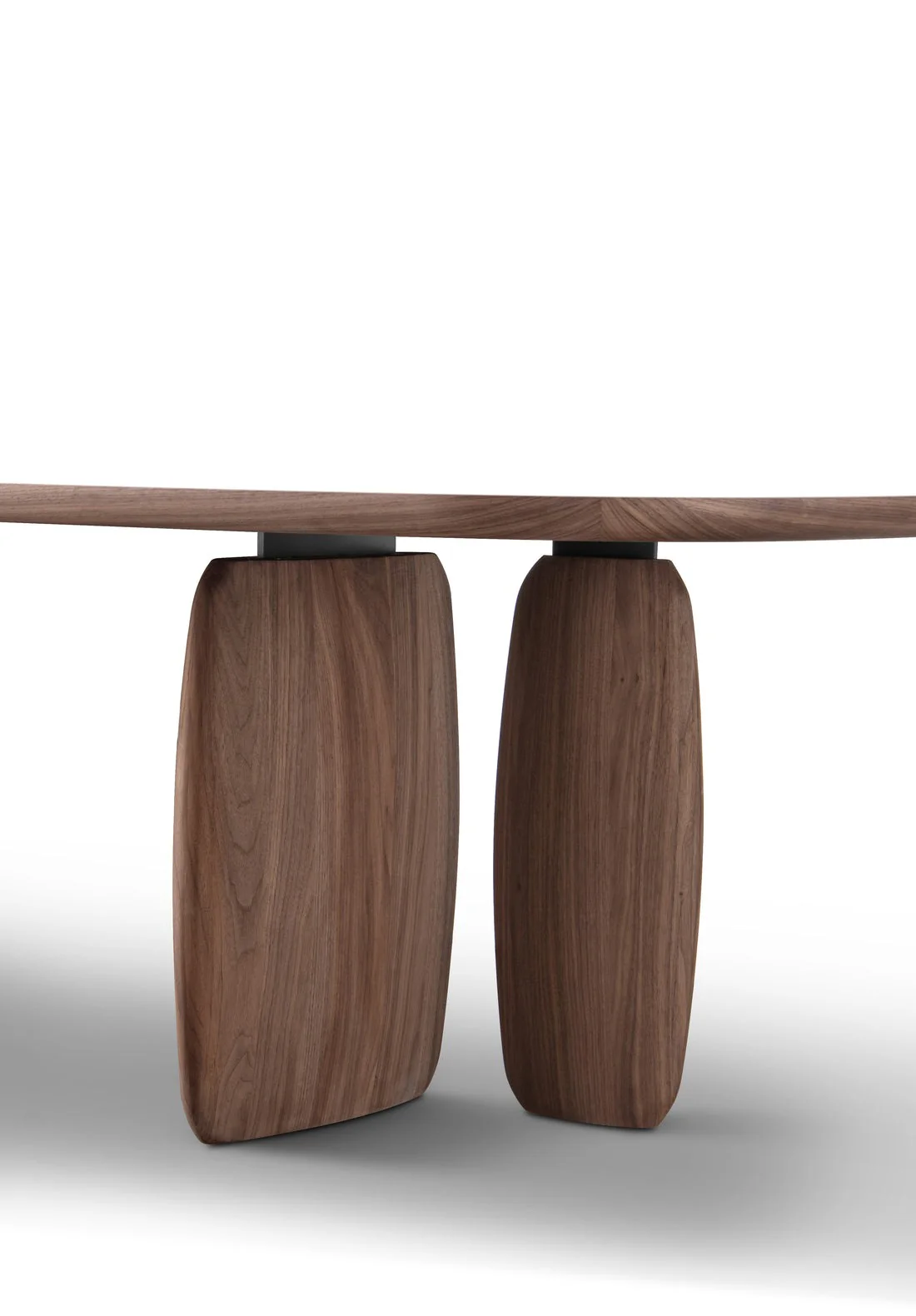 Tommy Franks Underline Dining Table - 280cm - Light Walnut - Image 4