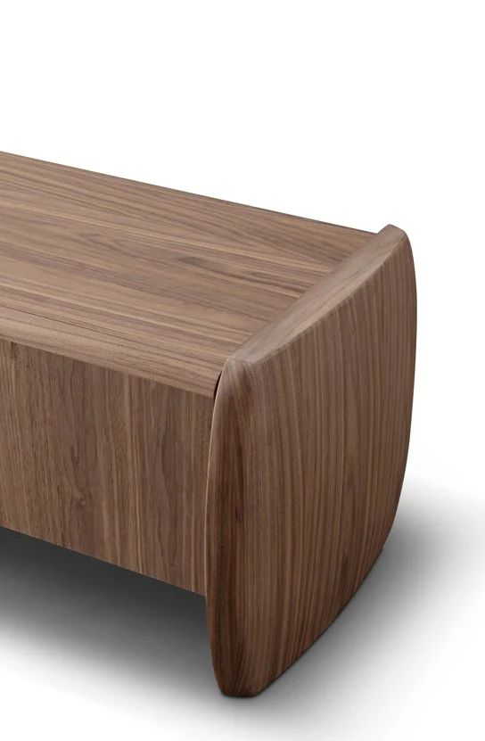 Tommy Franks Underline TV Unit – Light Walnut - Image 2