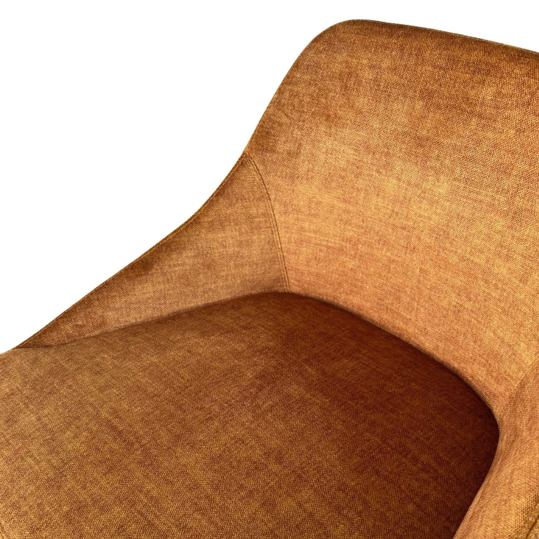 Tommy Franks Vai Barstool – Bella Velour Amber - Image 5
