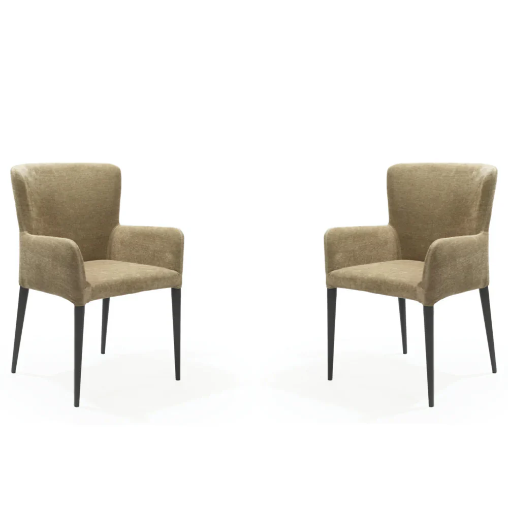 Tommy Franks Varsi Dining Chair - Set of 2 - Olive