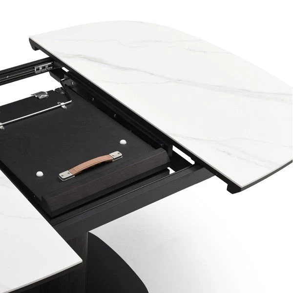 Tommy Franks Vita Extension Table - White Ceramic - Image 5