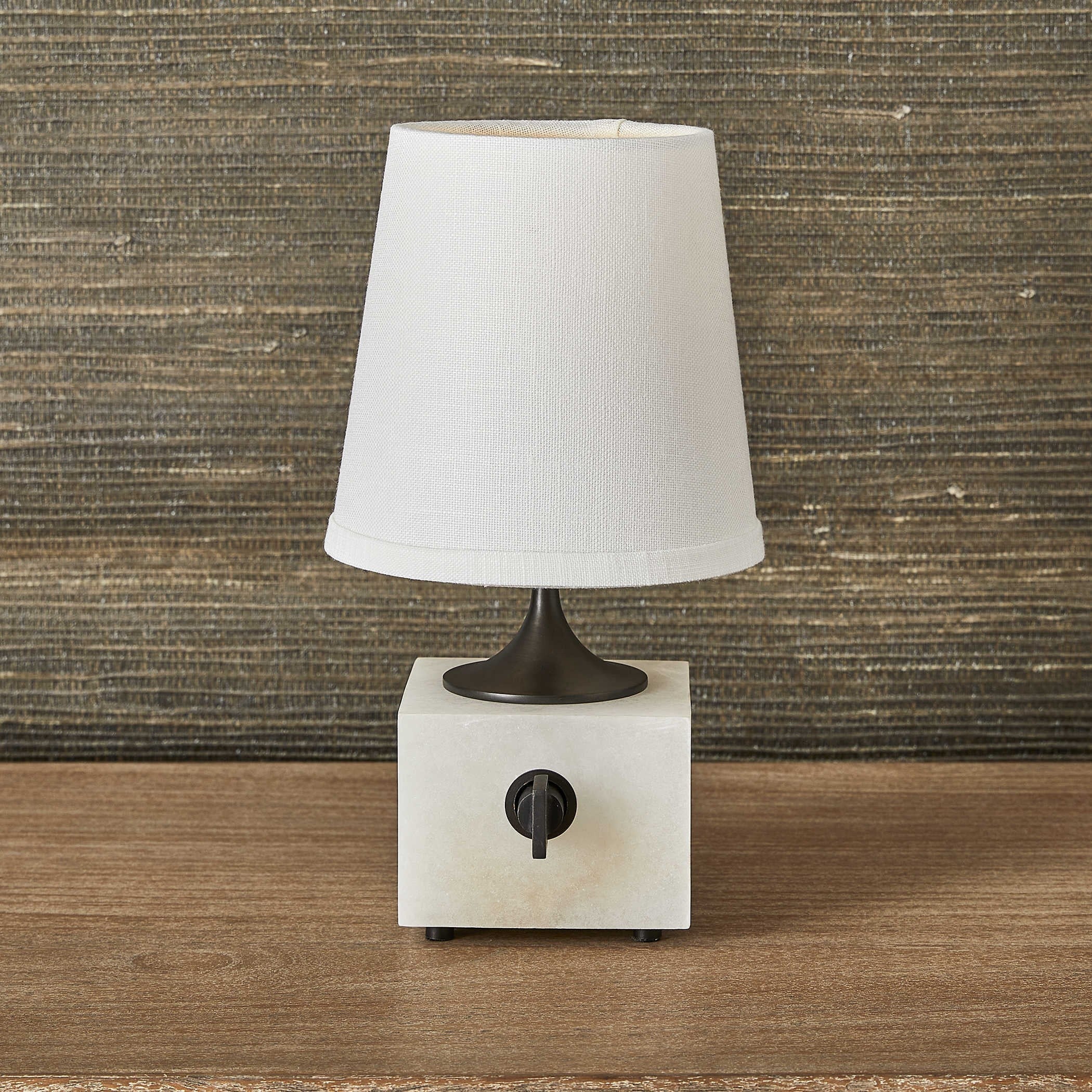 Uttermost Black Label Blockhead Mini Lamp – Bronze - Image 2
