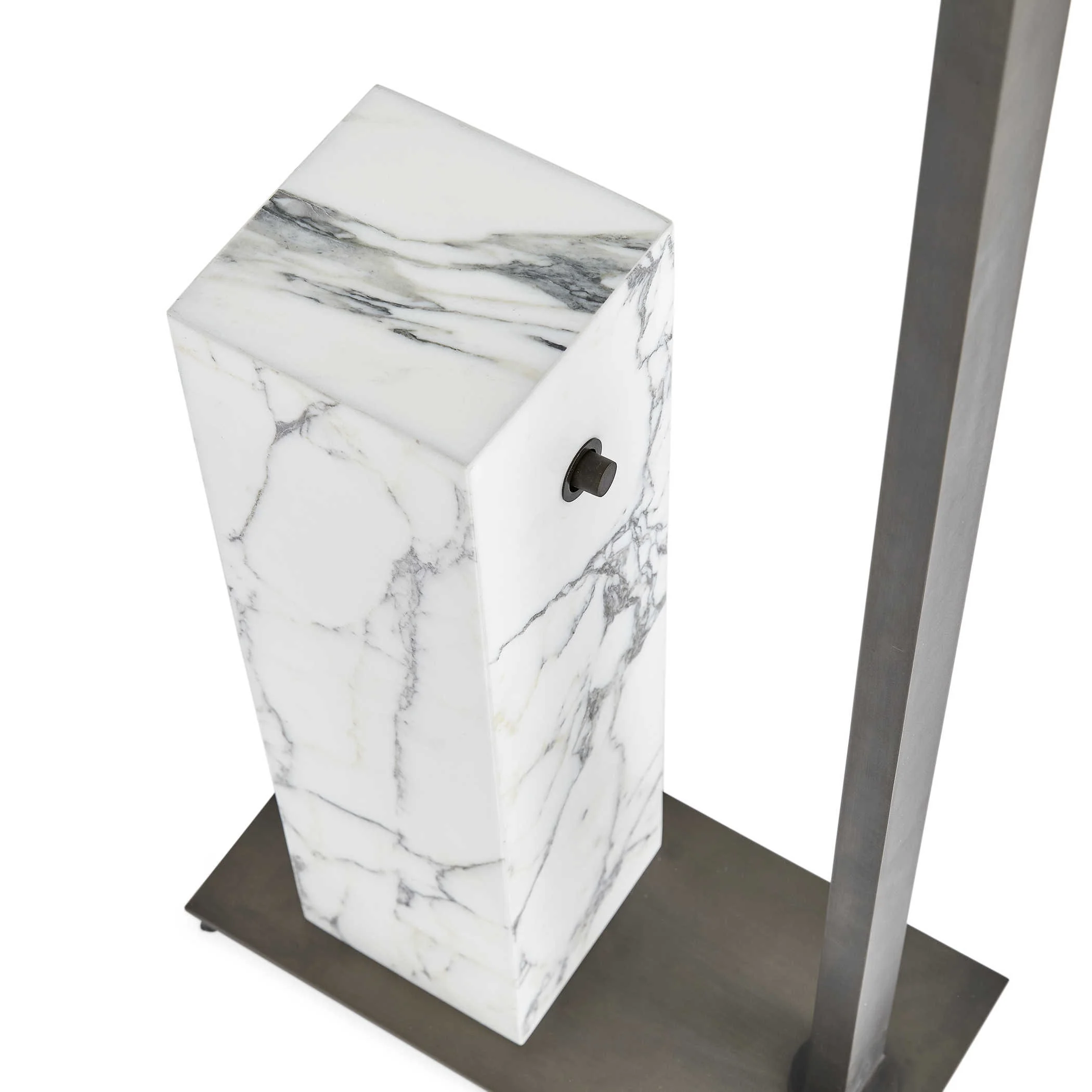 Uttermost Black Label Drinks Stand - Marble and Bronze - Image 5