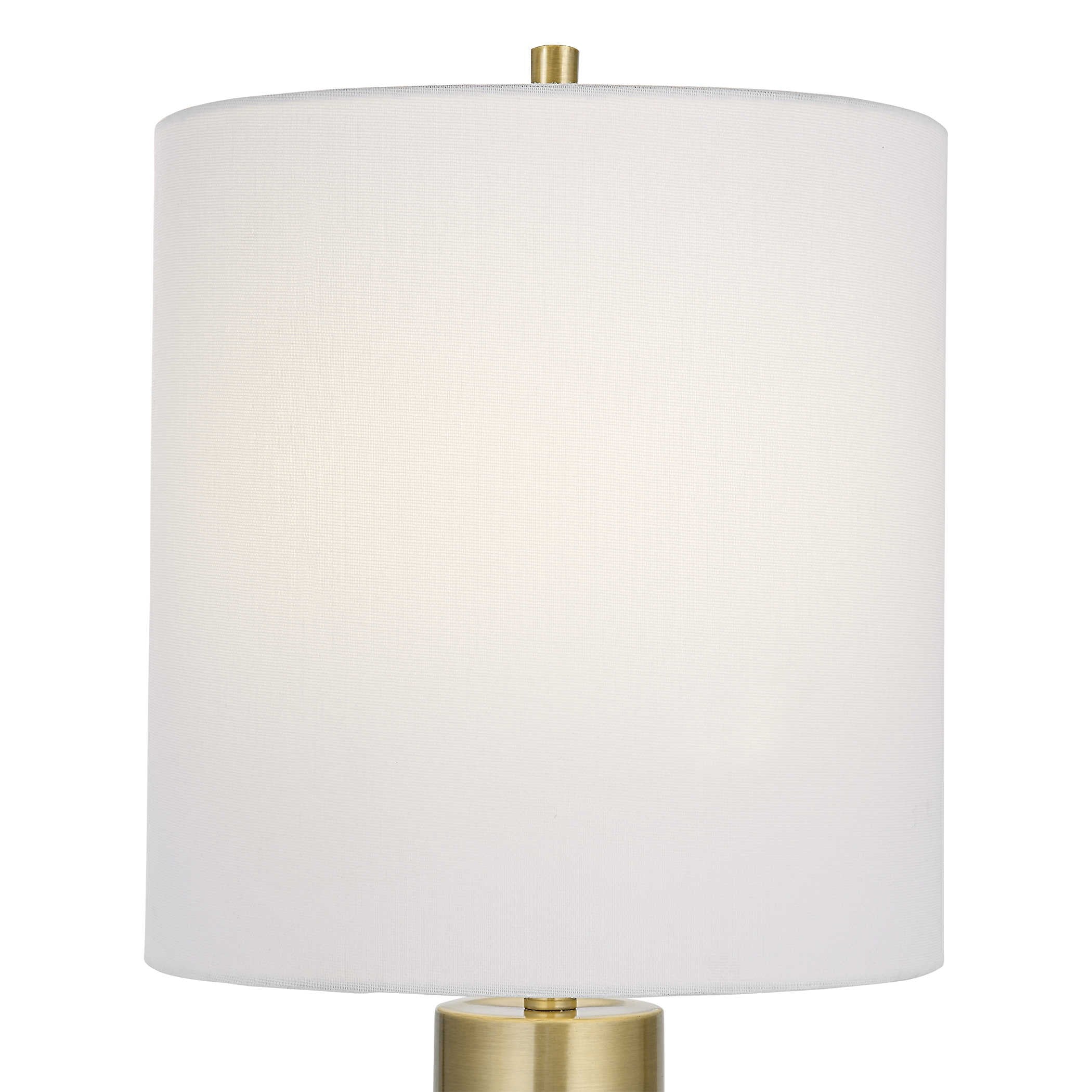 Uttermost Black Label Edge Table Lamp - White - Image 3