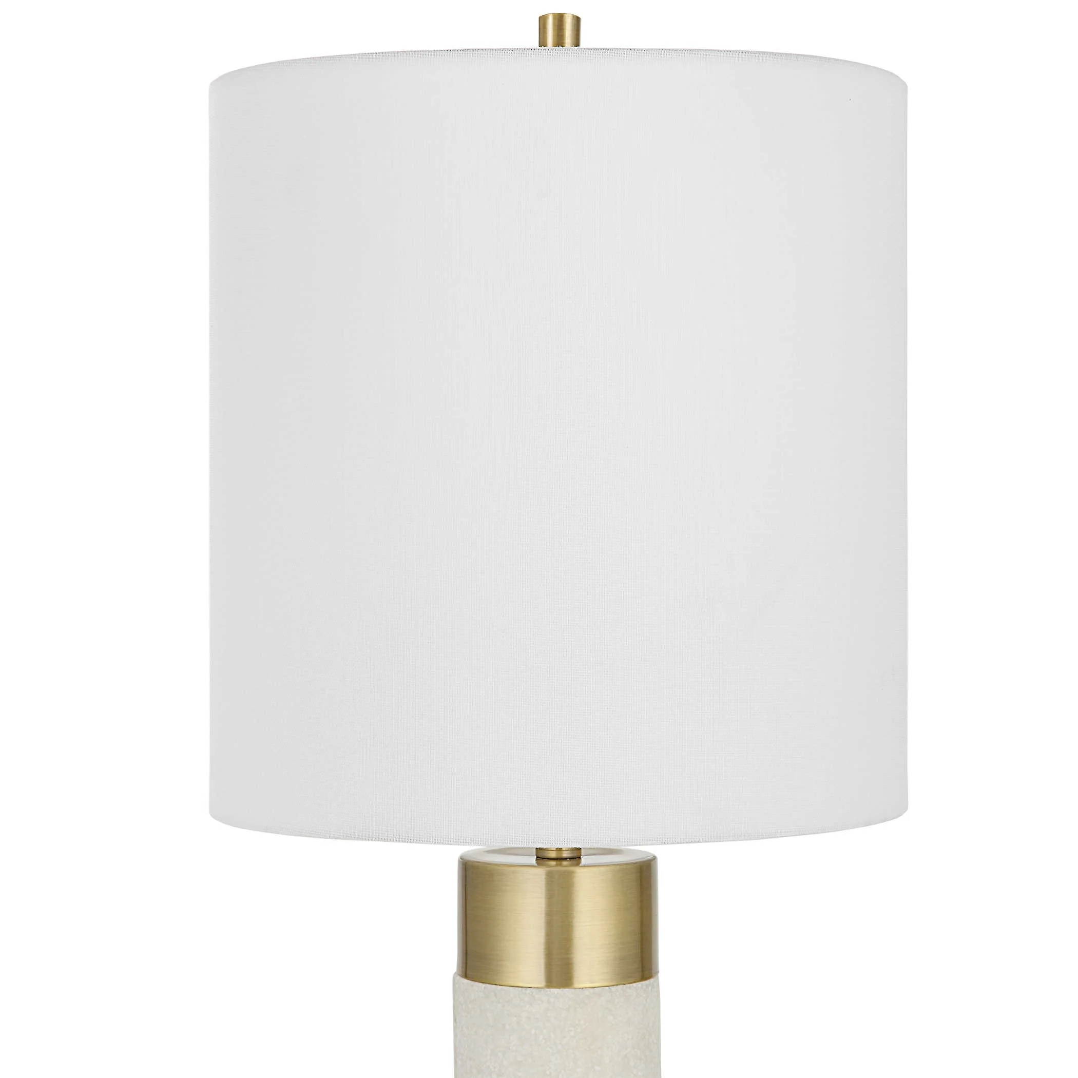 Uttermost Black Label Edge Table Lamp - White - Image 4