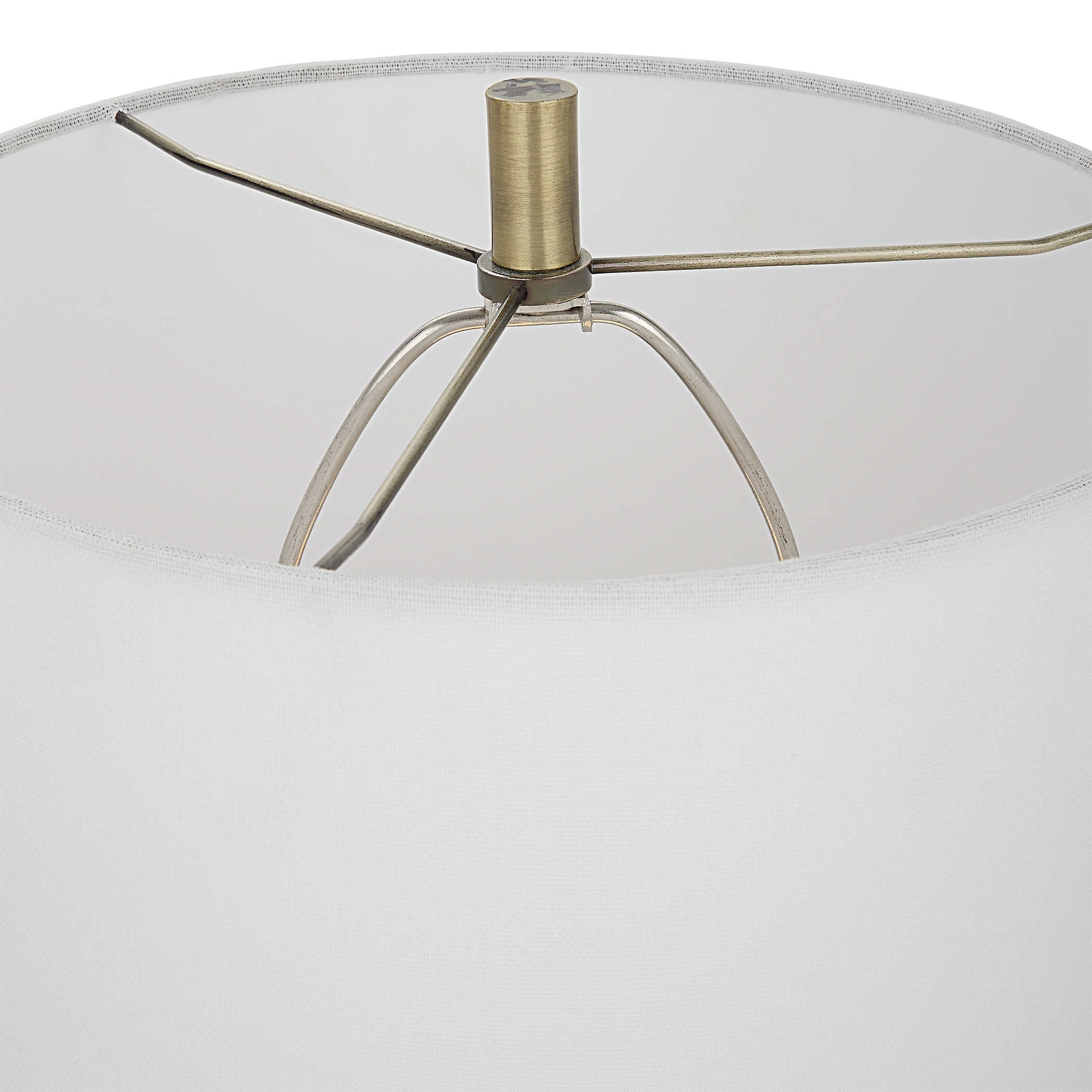 Uttermost Black Label Edge Table Lamp - White - Image 7