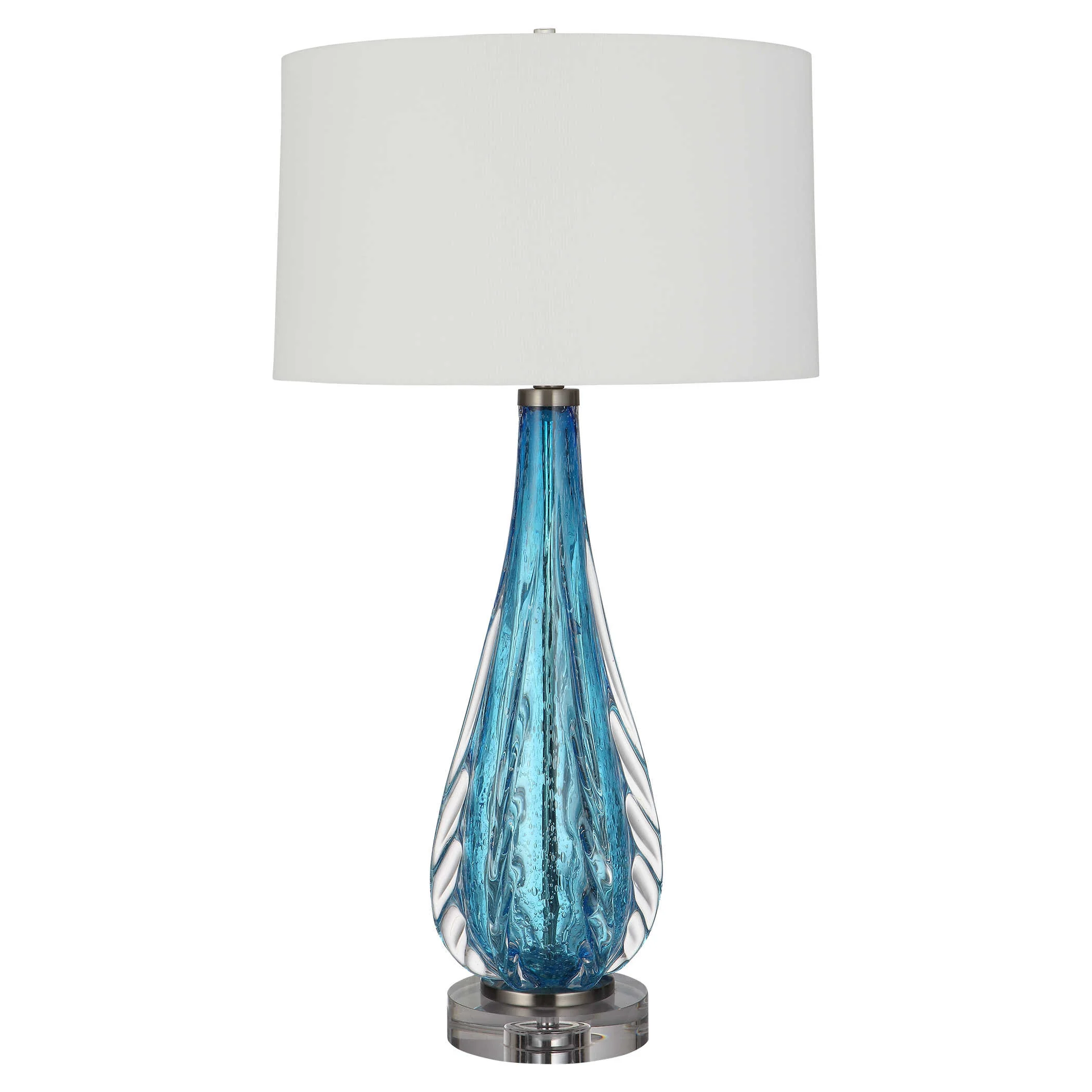 Uttermost Black Label Venezia Table Lamp – Blue - Image 2