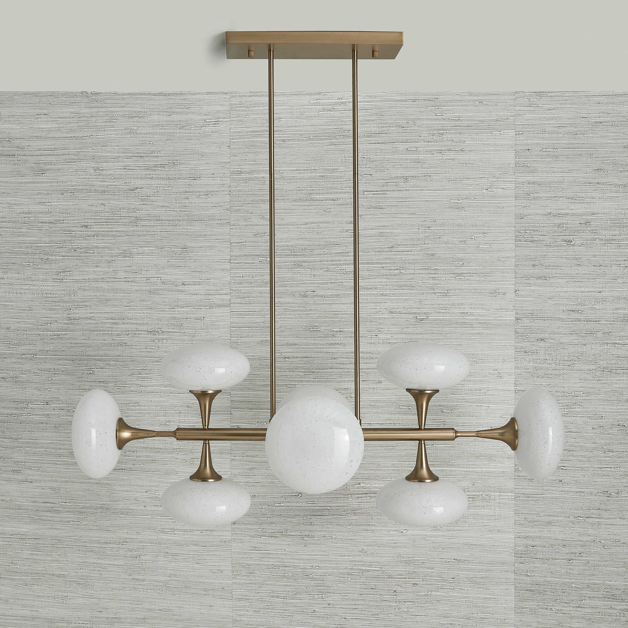 Uttermost Black Label Vienna Pendant Light – 8 Lights – Brass - Image 7