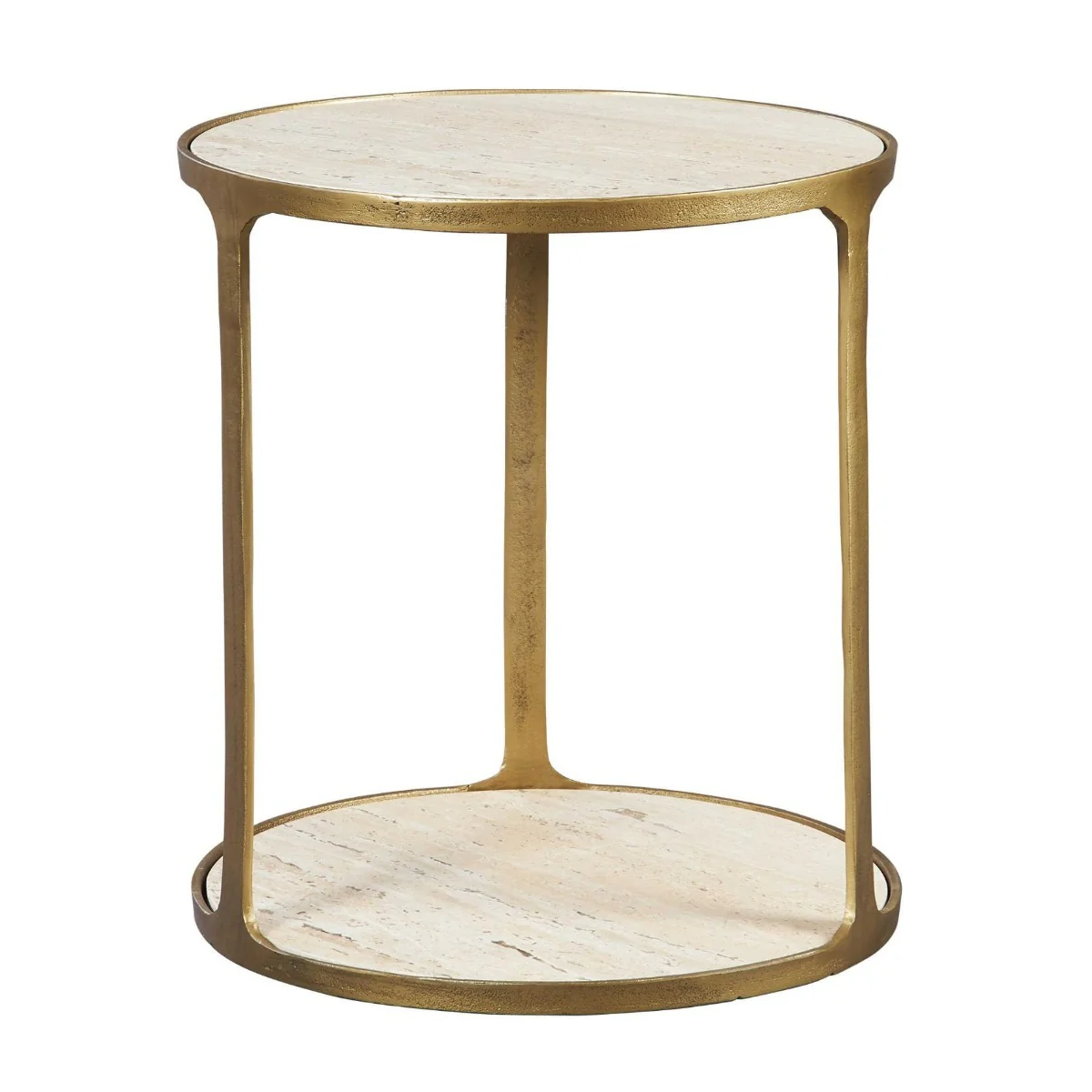 Uttermost Clench Side Table – Brass