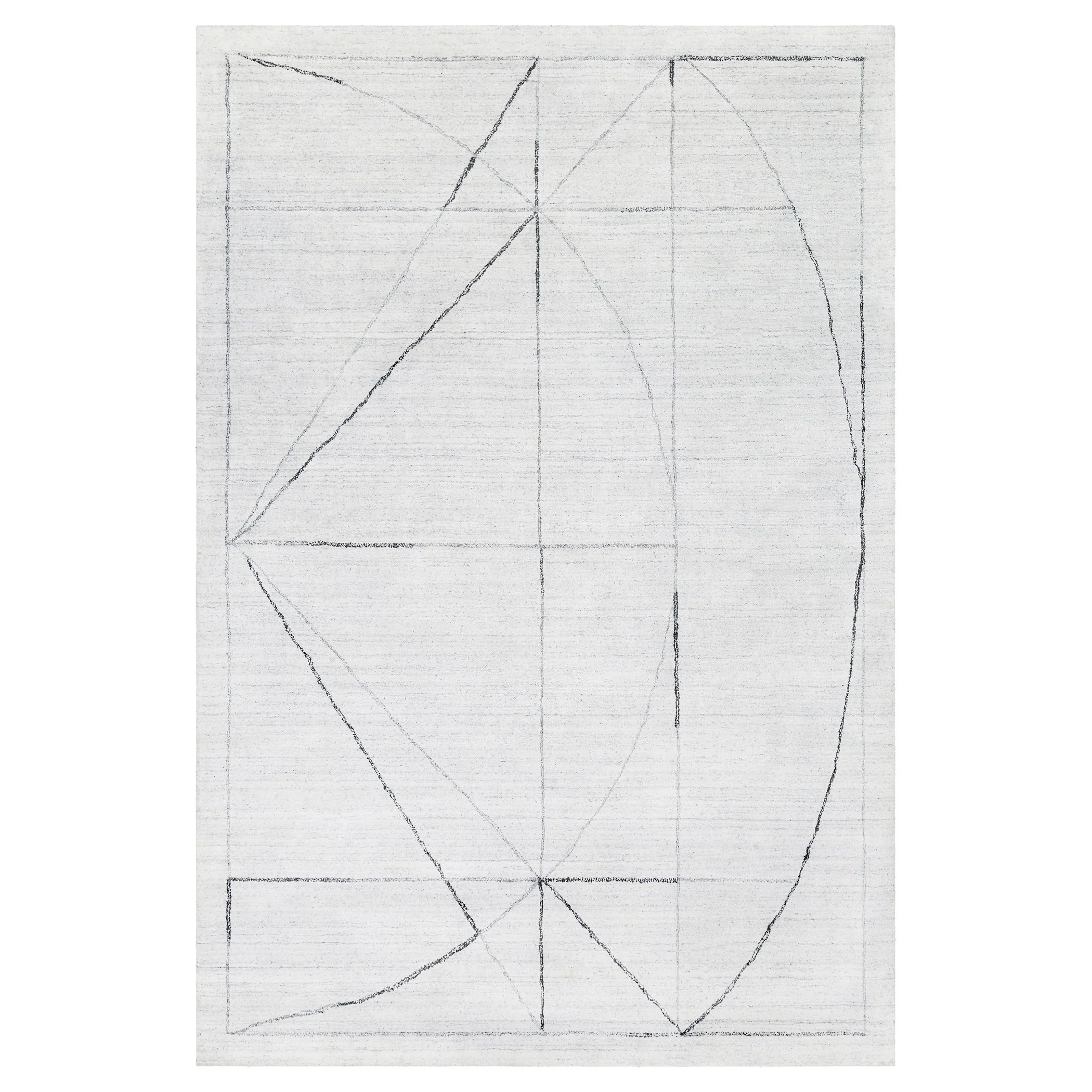 Uttermost Costilla Modern Rug – White – Large