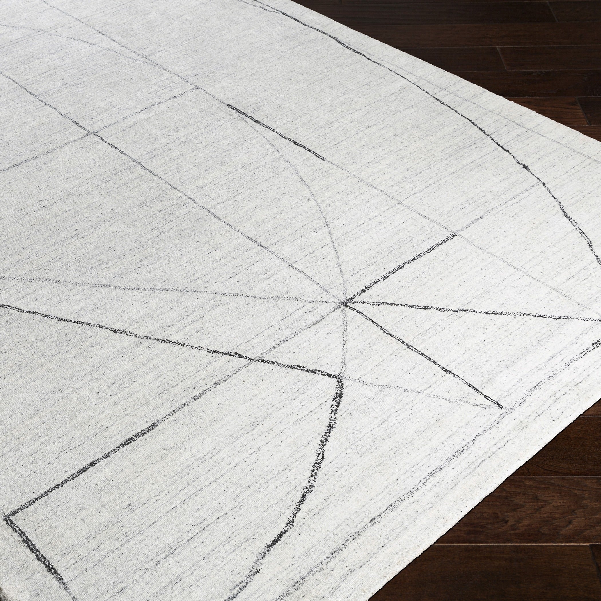 Uttermost Costilla Modern Rug – White – Large - Image 3
