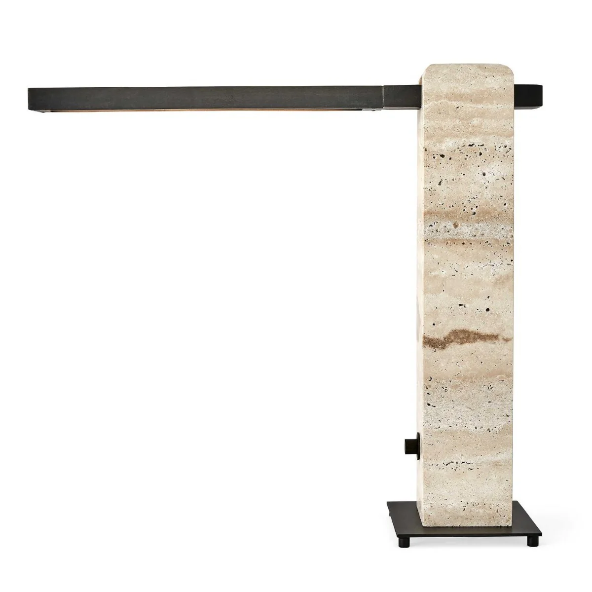 Uttermost Director LED Table Lamp – Travertine