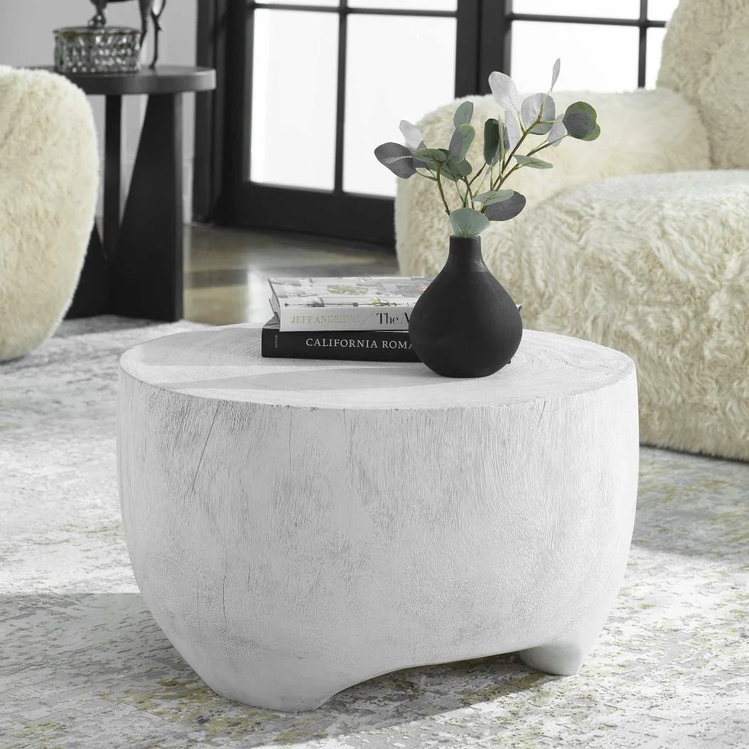 Uttermost Elevate Coffee Table – White - Image 3