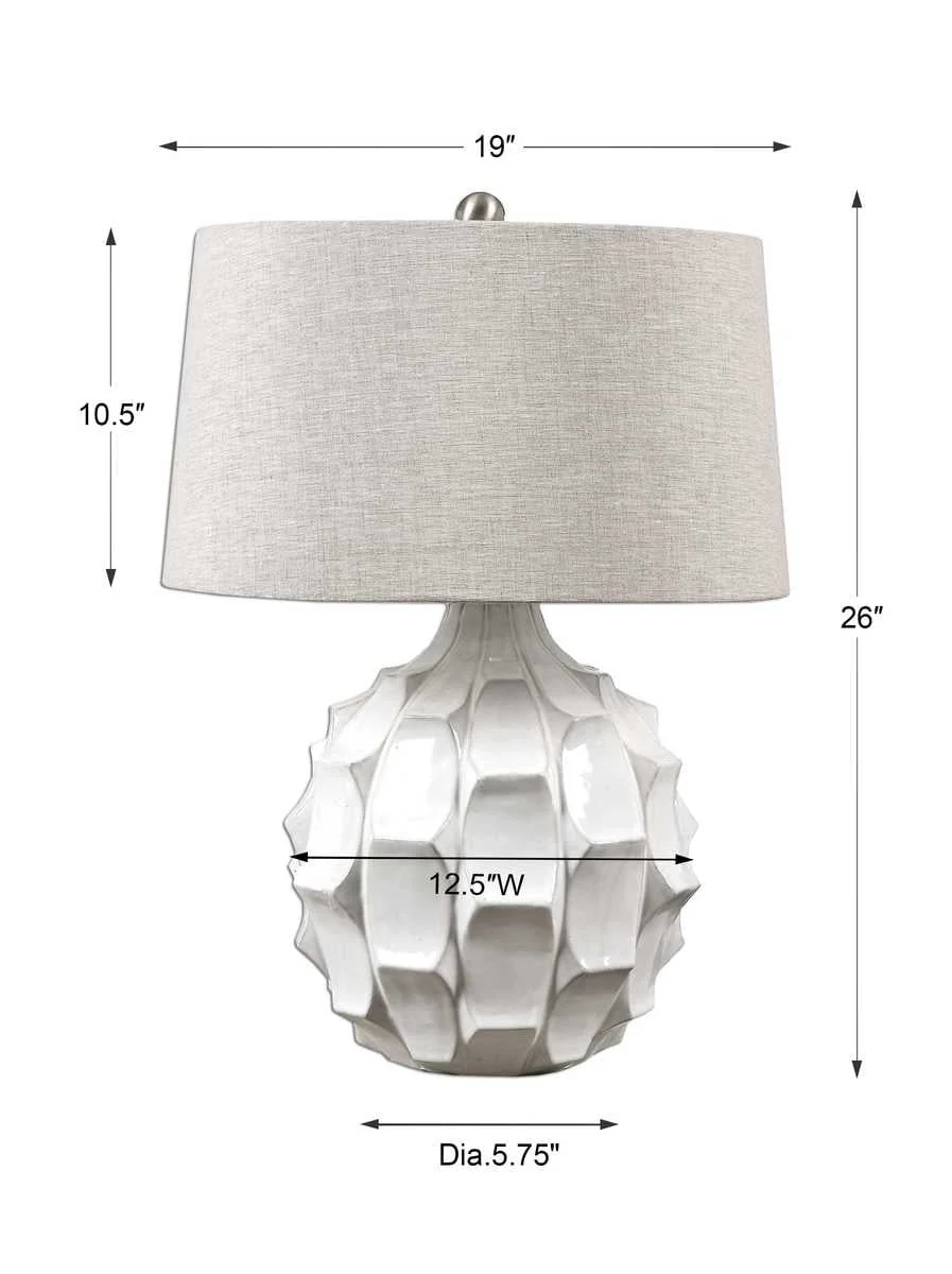 Uttermost Guerina Scalloped Lamp - Image 4