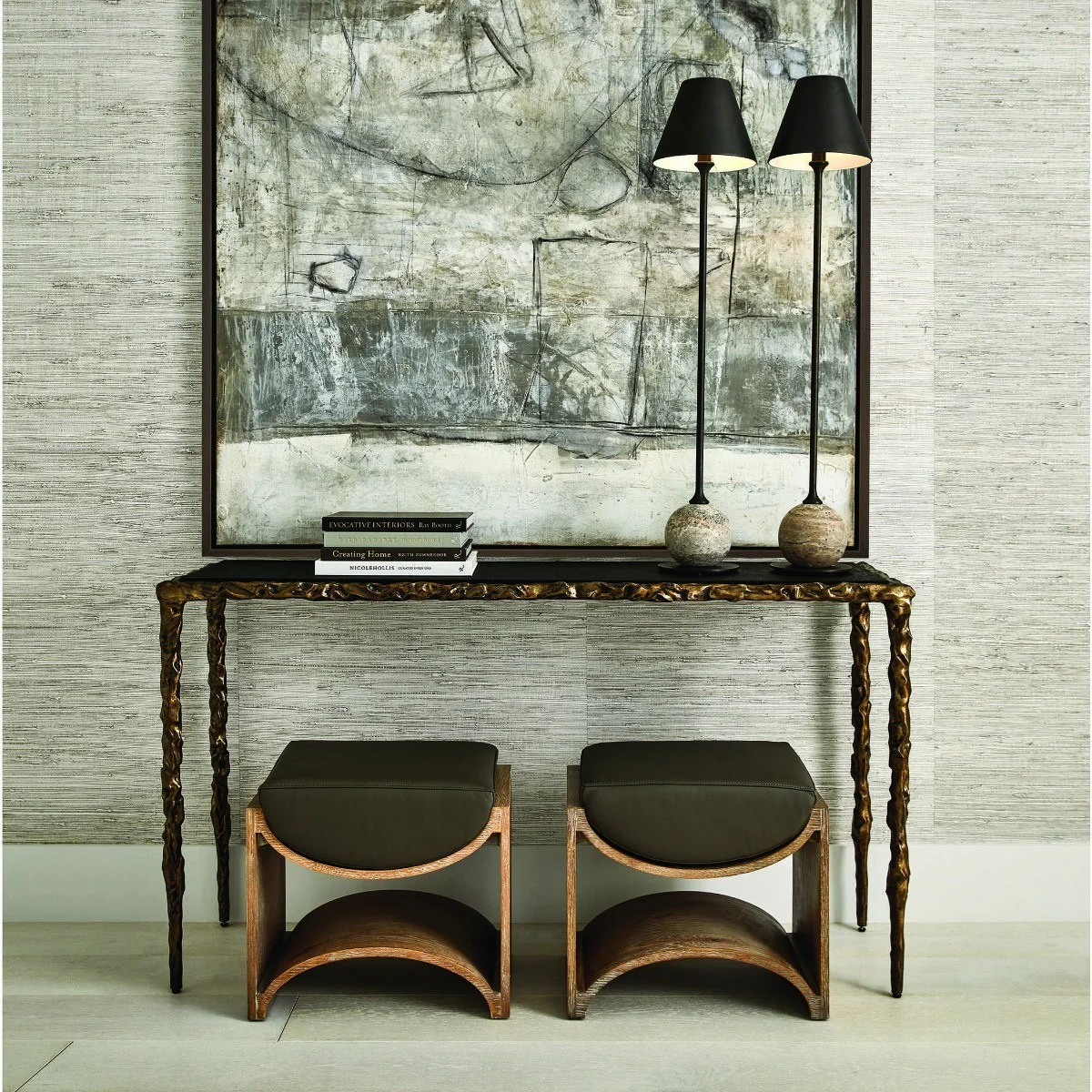 Uttermost Lava Console Table - Image 5