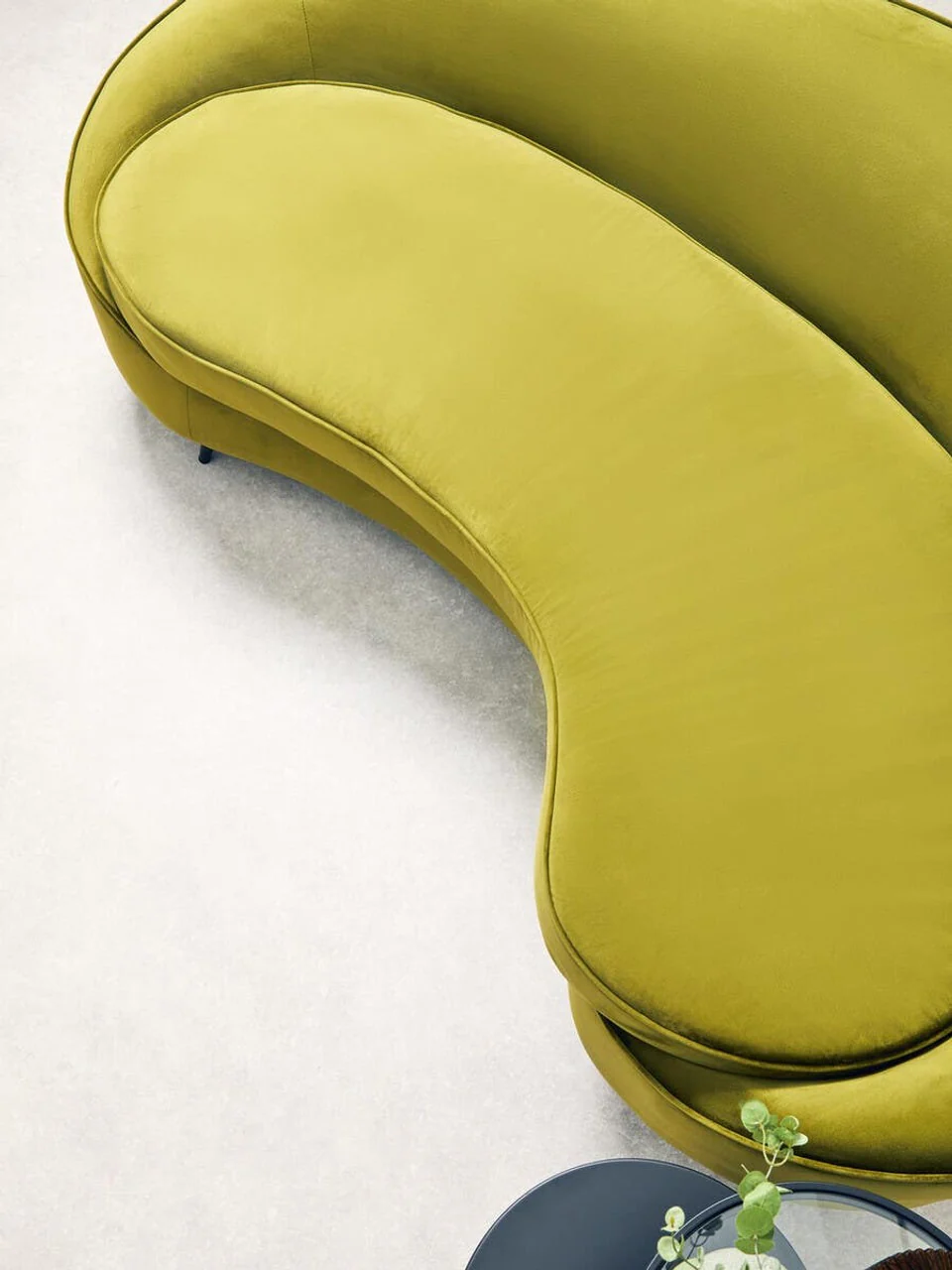 Valencia Three Seater Sofa - Olive - Image 3