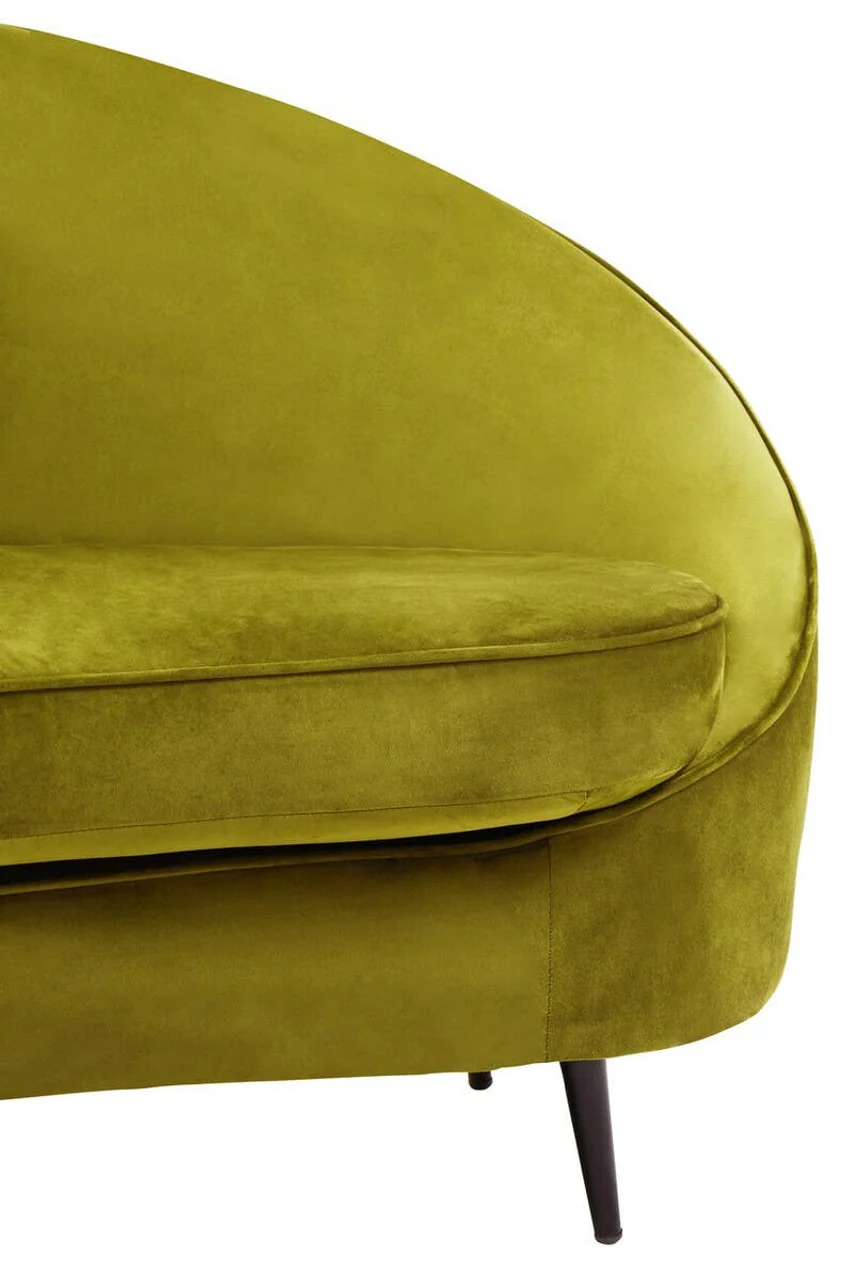 Valencia Three Seater Sofa - Olive - Image 6