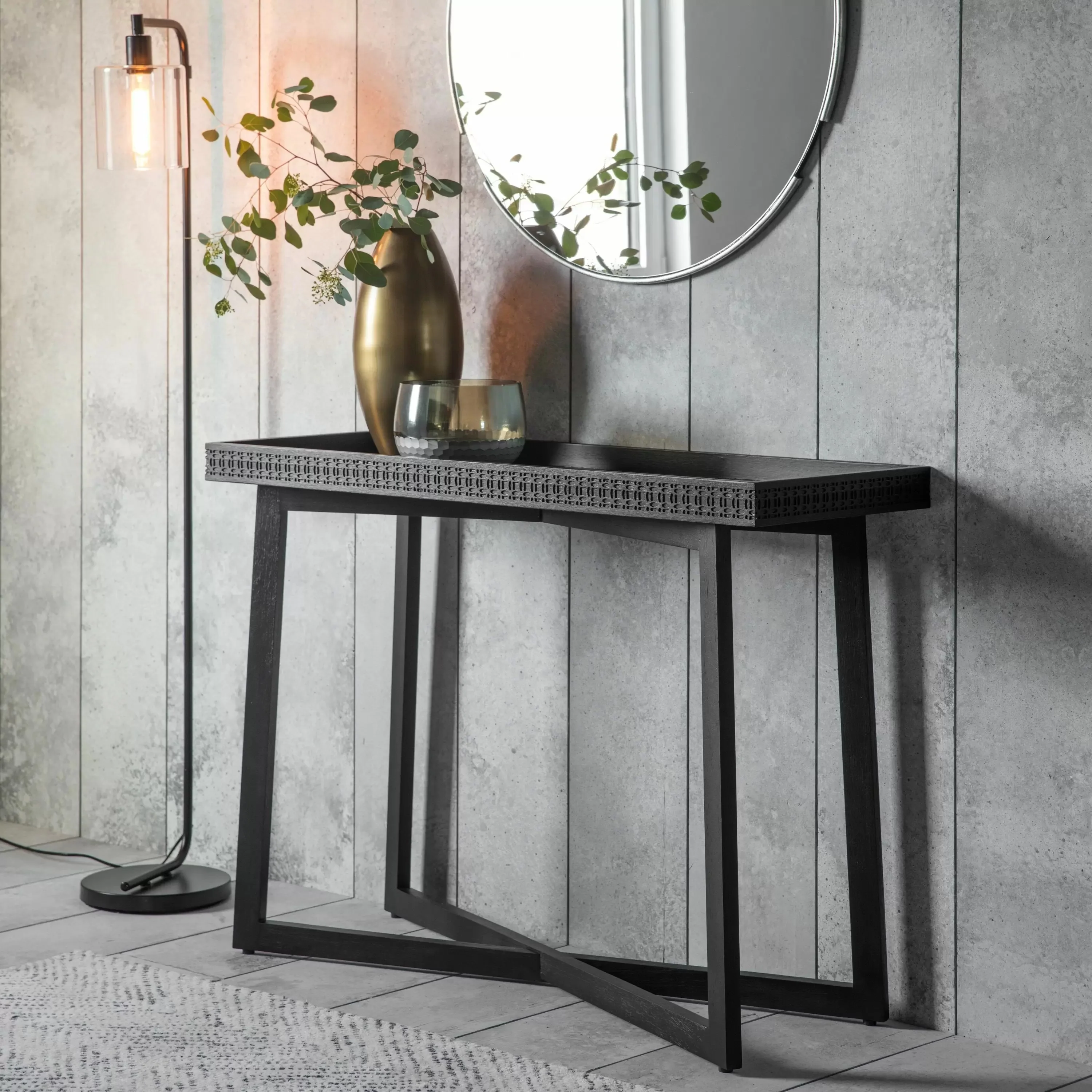 Varum Console Table – Black - Image 6