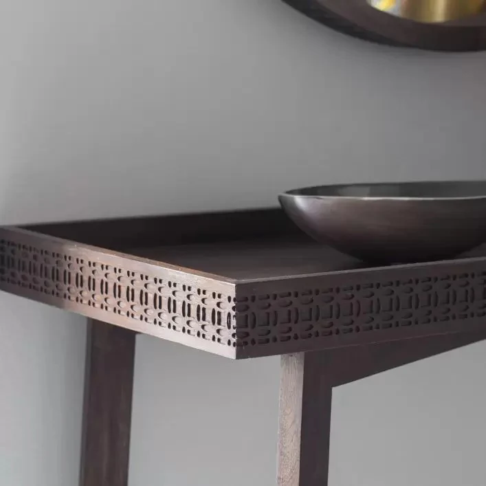 Varum Console Table – Brown - Image 4