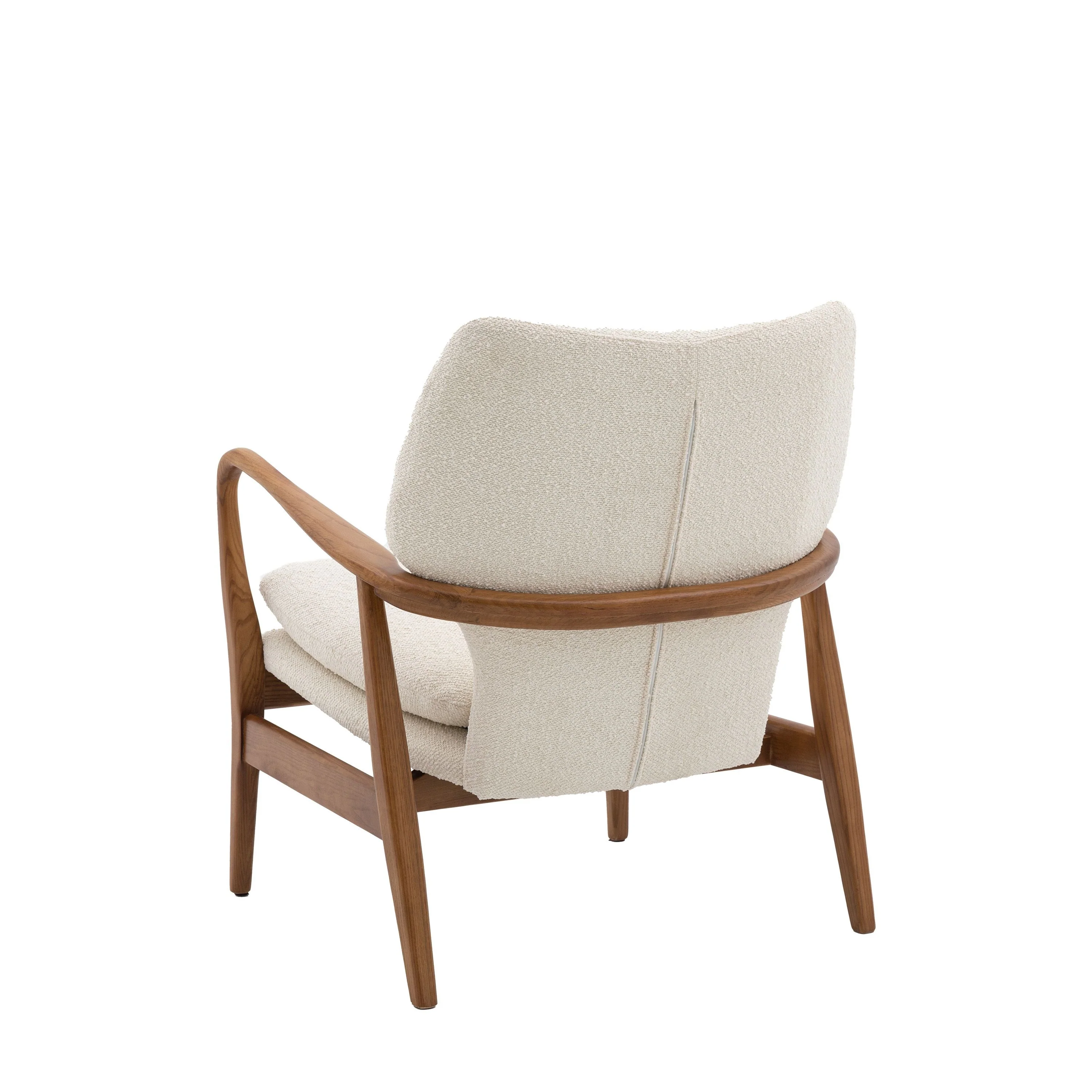 Vaughn Armchair – Cream Boucle - Image 4