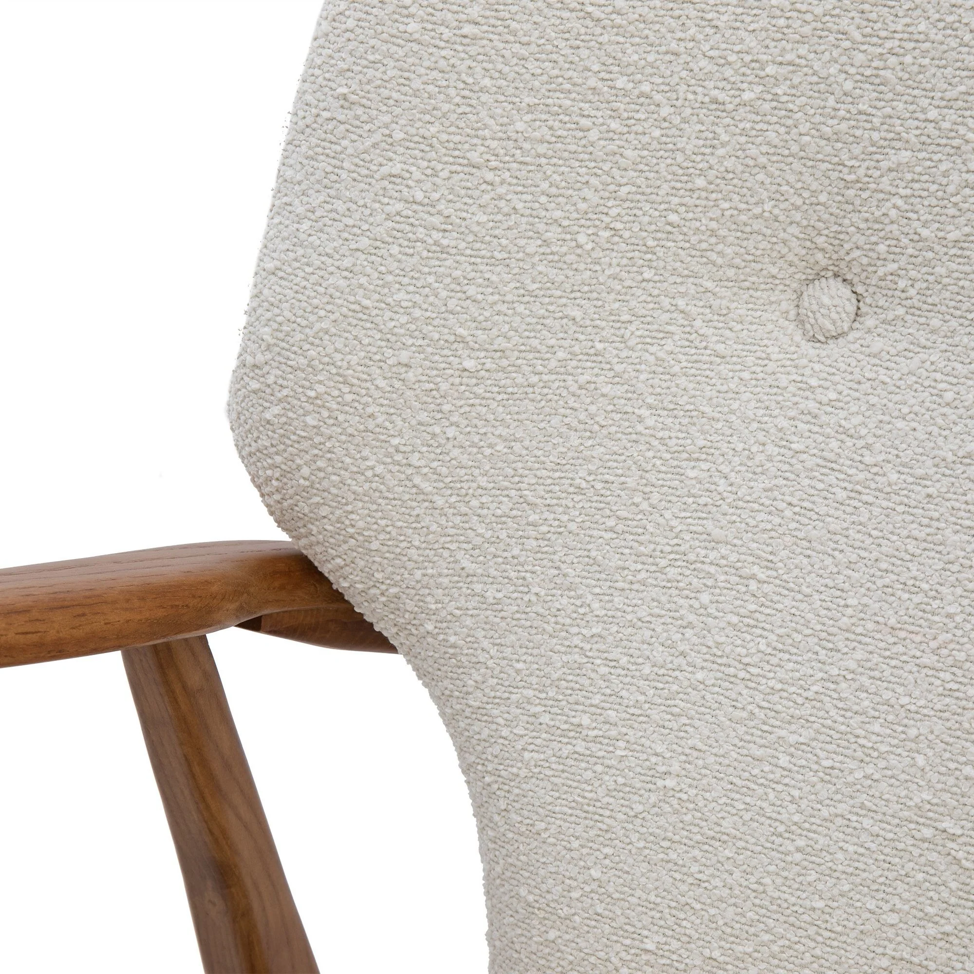 Vaughn Armchair – Cream Boucle - Image 5