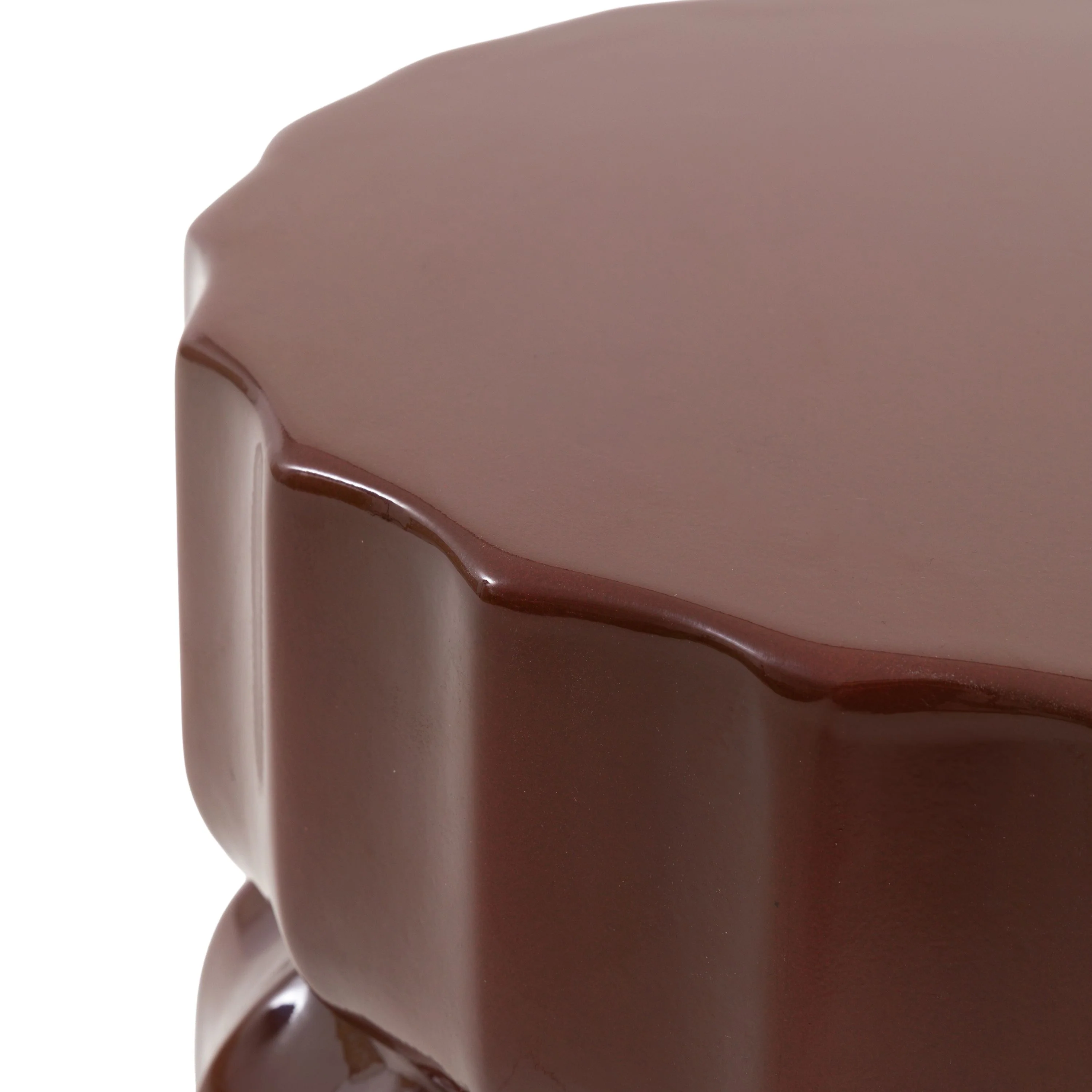 Willa Side Table - Rust Red - Image 3