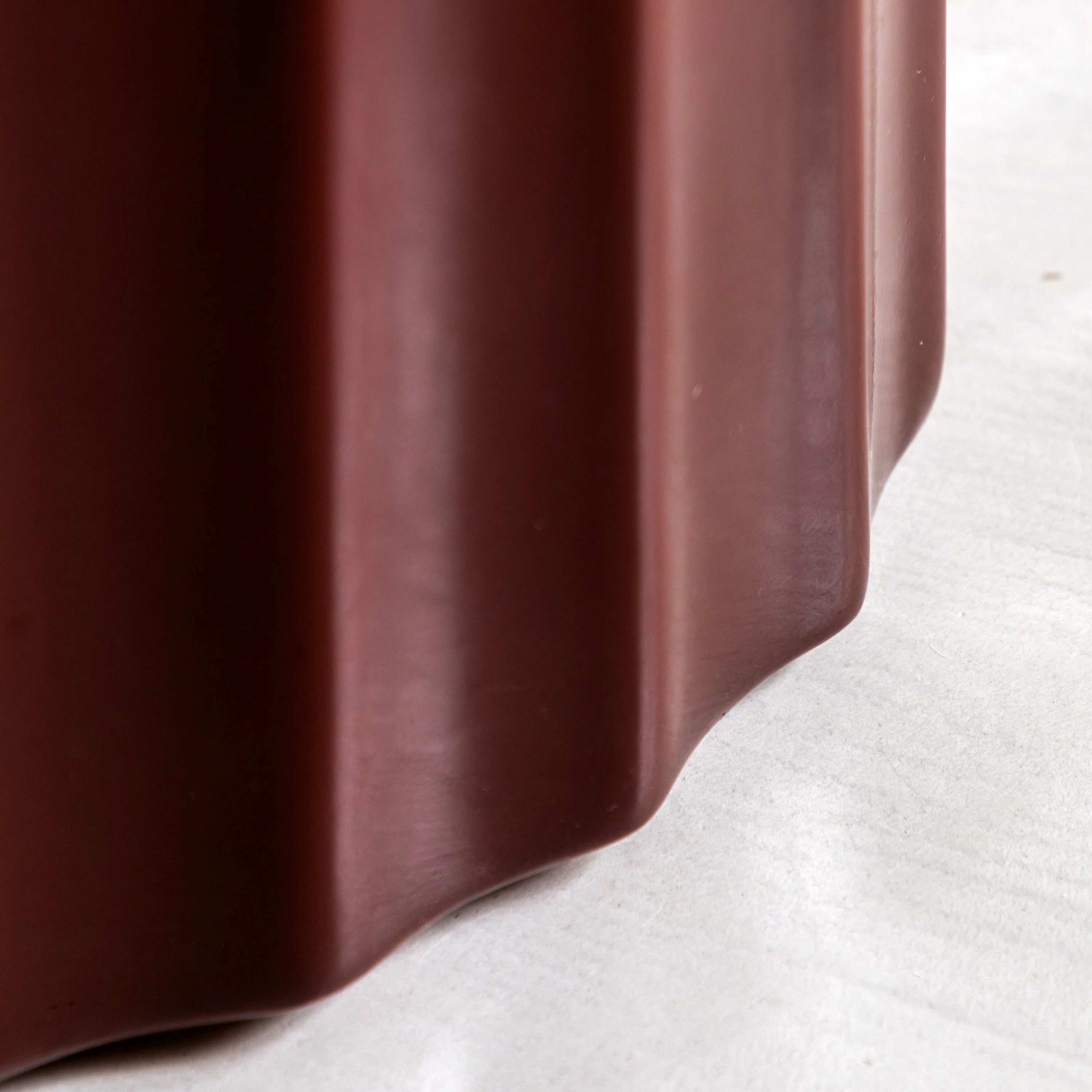 Willa Side Table - Rust Red - Image 5