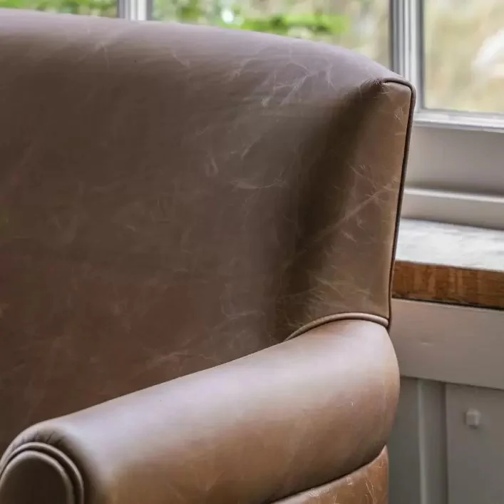 Winston Sofa – Vintage Brown Leather - Image 6