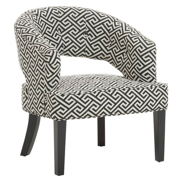 Zuri Chair in Black and Beige - Image 2